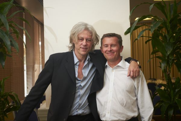 Jason Hier & Sir Bob Geldof